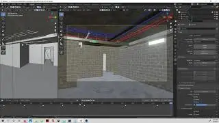 BIM 4D - Construction Animation in Blender Demo
