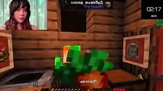 Sweetie Fox Speed run Minecraft with hardest Music