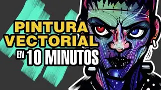 Aprende a PINTAR con ADOBE ILLUSTRATOR en MINUTOS