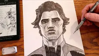 Drawing Miguel O'Hara Spider-Man 2099 (Art by Isaac)