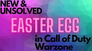 A NEW UNSOLVED Easter Egg in Call of Duty Warzone