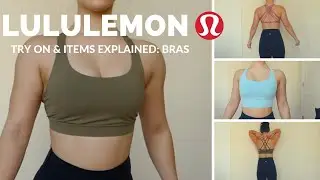 LULULEMON TRY ON & REVIEW SERIES I BRAS