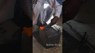 Talented Young Blacksmith Makes a  Noodle Machine