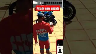 FINALLY NEW UPDATE IN INDIA BIKE DRIVING 3D #shorts