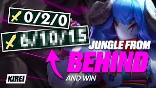 How to Jungle from behind and WIN