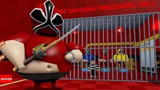 Roblox - Power Ranger Barry's Prison run Scary Obby All Jumpscares Full Gameplay  Roblox HD