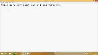 Get Windows 8.1 all versions pre-activated