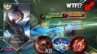 LING NEW WAR AXE BUILD!! (PLEASE TRY) LING BEST SECRET BUILD 2023 - MLBB