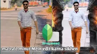 Snapseed Creative Photo Editing|Snapseed Background Colour change|Snapseed Photo Editing