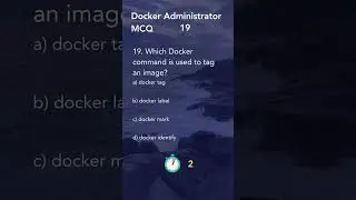 Docker mcq 19 #docker #mcq