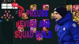 how to play with M.Preuss 4-2-2-2 ( 2AMF)||SQUAD BUILD||PES 2021