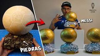 Cómo hacer el BALON de ORO 100% Casero - TUTORIAL - DIY
