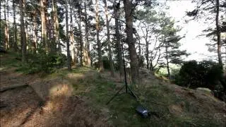 Downhill biking photo shoot with Elinchrom Quadra