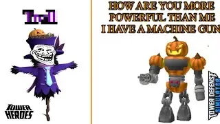 OLD TDS ENEMIES MEET TOWER HEROES ENEMIES