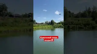 Заехал искупаться. #дальнобойщик #россия #чувашия #водоём #shorts