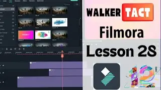 Using Color Presets || Filmora Video Editor Tutorial || Filmora In Urdu/Hindi Lesson 28