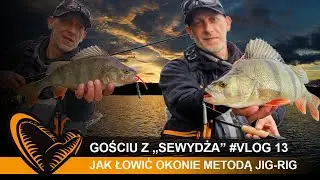 🤯🎣 Gościu z "Sewydża" - #Vlog 13 - Jak łowić okonie metodą Jig Rig //@SavageGearPolska