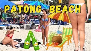 Phuket, Thailand - Patong Beach Road and its Local Street Food [4K]
