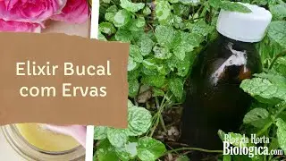 Elixir / Enxaguante Bucal com Ervas Aromáticas