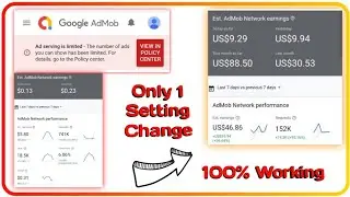 Admob limited ads serving can be solved by this one setting in your admob account