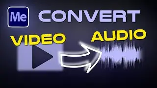 Convert Video to Audio File in Adobe Media Encoder