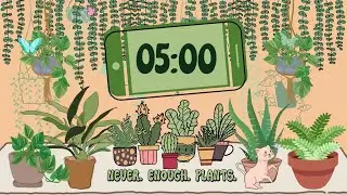 PLANTS 5 MINUTE TIMER