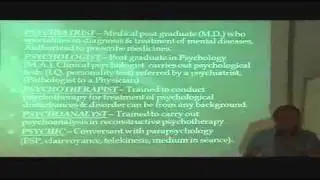 PG HOM Lec - Application of Psychiatry and psychotherapy in Homoeopathy practice. - Dr Mahesh Parekh