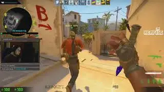 mouseTT, FLAMIE и ELECTRONIC vs S1MPLE и HOOCH    ФАН КАТКА 1