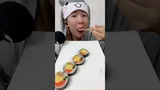 ASMR YEMEK VİDEOLARI KORELİLERİN SUŞİSİ