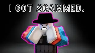 I just got scammed.#scammed #roblox #viralvideo