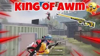 KING OF AWM⚡| Red magic 5s Pubg mobile | 4 Finger + Full gyro! #78