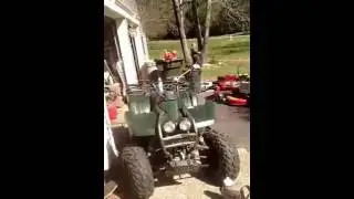 Cutting down a tree