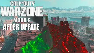 WARZONE MOBILE MAX GRAPHIC GAMEPLAY AFTER UPDATE