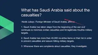 Defending Stupid Doubts on Saudi Arabia in the Yemeni Conflict