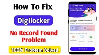 digilocker no record found problem | no record found in digilocker