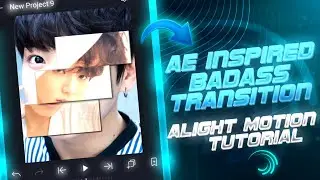 ae inspired badass transitions || alight motion tutorial /