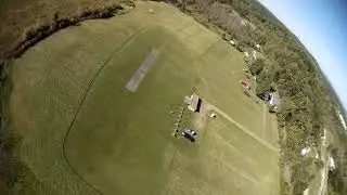 Attempting a plane chase for the first time, raw footage