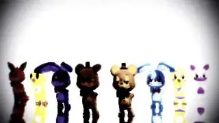 Peanut Chibi Animatronic (MMD x FNAF)