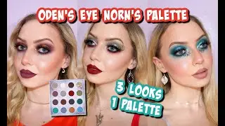 ODEN'S EYE NORNS PALETTE | 3 LOOKS 1 PALETTE