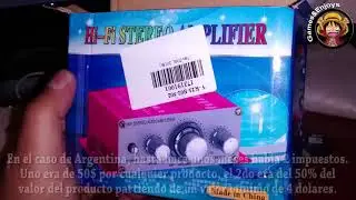 Amplificador estero para sistemas arcade y rockolas