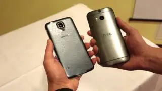 Samsung Galaxy S5 vs  HTC One M8   TabTec