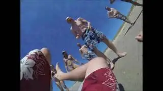 De drôles de garçons de café du Yerres Volley-Ball à Noirmoutier !!