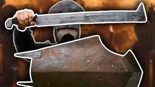 Forging the Uruk-Hai Sword and Shield from Lord of the Rings
