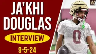 FSU WR Ja'Khi Douglas on Start of Season, Team Response | FSU Football | Warchant TV #FSU