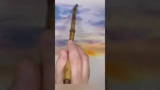 #watercolorlandscape #watercolor #акварель #пейзажакварелью #рисование