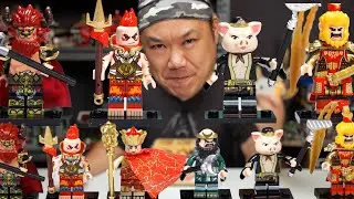 Monkey King - Journey to the West (unofficial minifigures)  | Decool Brick Review 30301-06