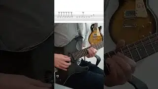 JOJI - 'Run' Guitar Solo Cover +TABS #Shorts