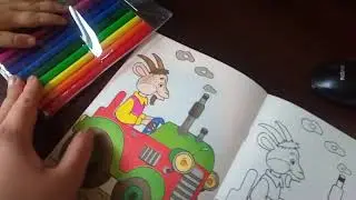 Больше стоим чем едем,расчиталась за всё,первая Эвелинкина раскраска,вещи на куклу.