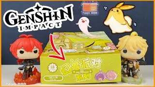 GENSHIN IMPACT MINI CUTE CUBS PARTY! Unboxing Full Box! Gacha Blind Bag Teyvat
