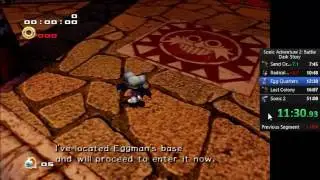 SONIC ADVENTURE 2 DARK STORY 49:38 RTA!!!!